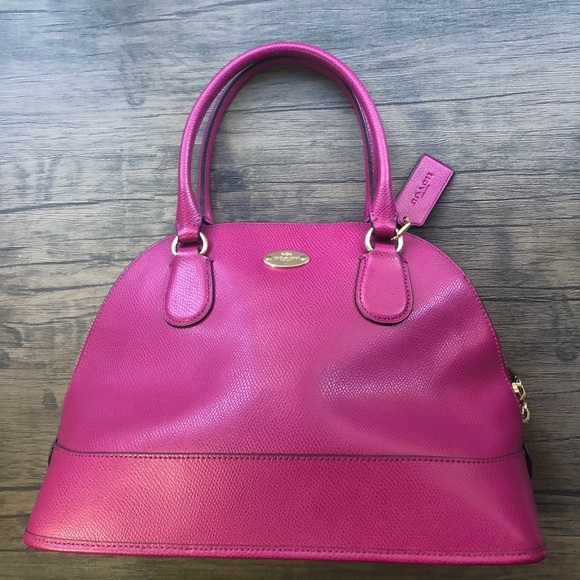 Coach Handbags - NEW Coach : Sierra Satchel Hot Pink Large : NWOT